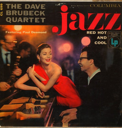 The Dave Brubeck Quartet : Jazz: Red Hot And Cool (LP, Album, Hol)