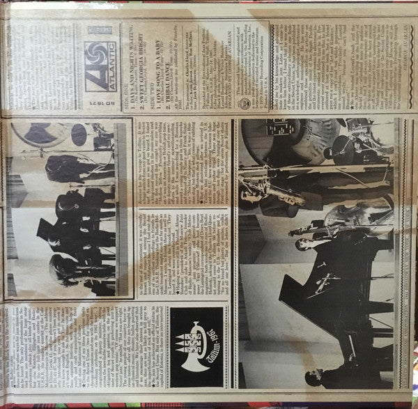 Charles Lloyd : In The Soviet Union: Recorded At The Tallinn Jazz Festival (LP, Album, Promo, Gat)