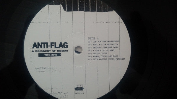 Anti-Flag : A Document Of Dissent (2x12", Comp, Gat)