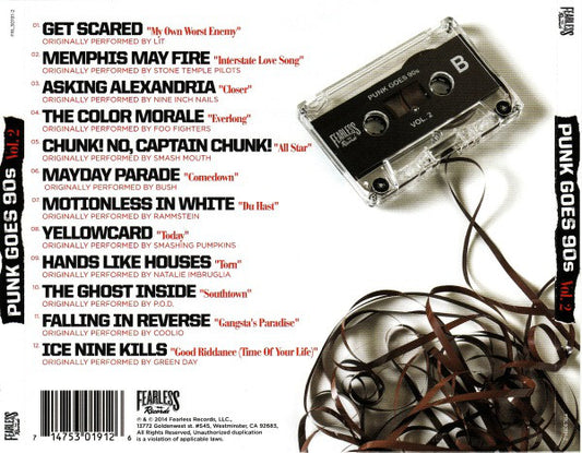 Various : Punk Goes 90s Vol. 2 (CD, Comp + CD, Smplr)
