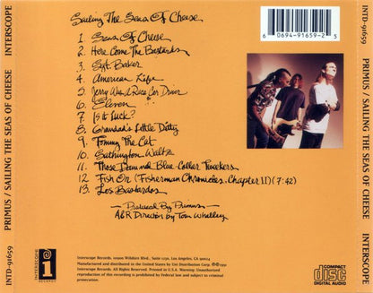 Primus : Sailing The Seas Of Cheese (CD, Album, RE, Uni)