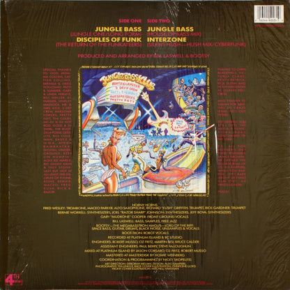 Bootsy's Rubber Band : Jungle Bass (12", Ltd, Yel)
