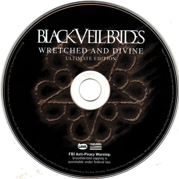 Black Veil Brides : Wretched And Divine: The Story Of The Wild Ones (Ultimate Edition) (CD, Album, RE + DVD-V)