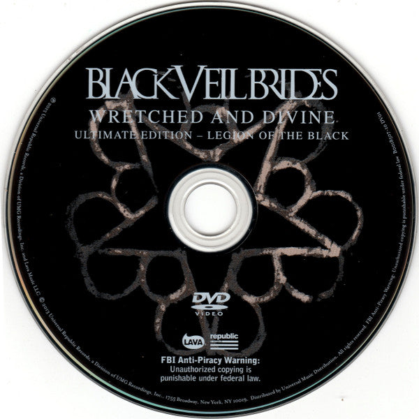Black Veil Brides : Wretched And Divine: The Story Of The Wild Ones (Ultimate Edition) (CD, Album, RE + DVD-V)