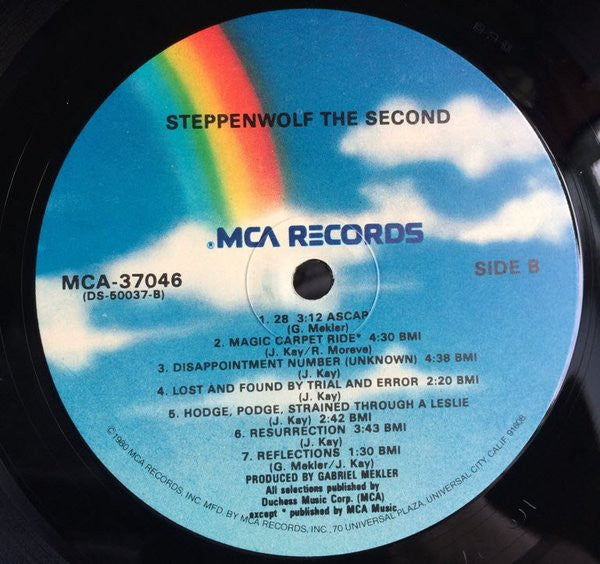 Steppenwolf : The Second (LP, Album, RE)