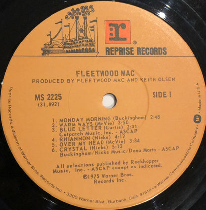 Fleetwood Mac : Fleetwood Mac (LP, Album, Jac)