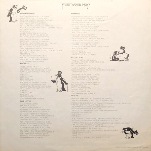 Fleetwood Mac : Fleetwood Mac (LP, Album, Jac)