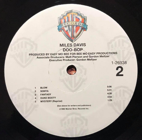 Miles Davis : Doo-Bop (LP, Album)