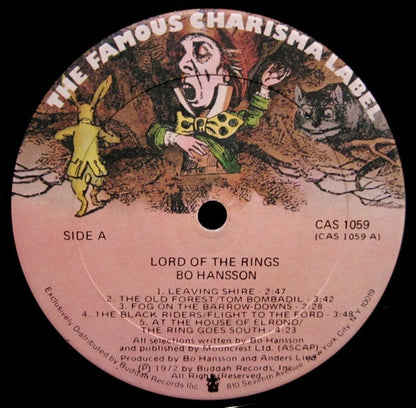 Bo Hansson : Music Inspired By Lord Of The Rings (LP, Album, Son)