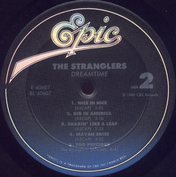 The Stranglers : Dreamtime (LP, Album, Car)