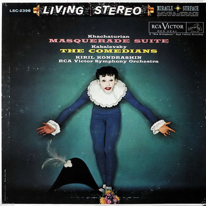 Khatchaturian* / Kabalevsky* / Kiril Kondrashin / RCA Victor Symphony Orchestra : Masquerade Suite / The Comedians (LP, Album)