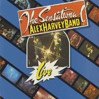 The Sensational Alex Harvey Band : Live (LP, Album, PR)