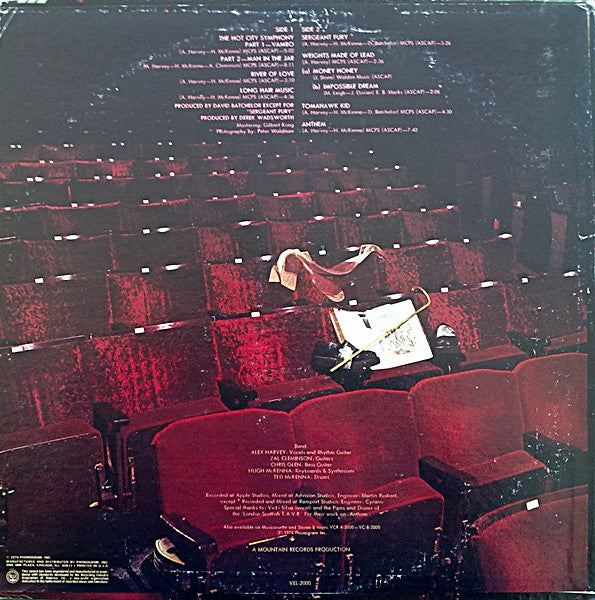 The Sensational Alex Harvey Band : The Impossible Dream (LP, Album)