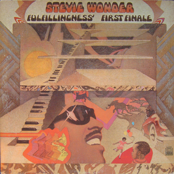 Stevie Wonder : Fulfillingness' First Finale (LP, Album, Club, San)