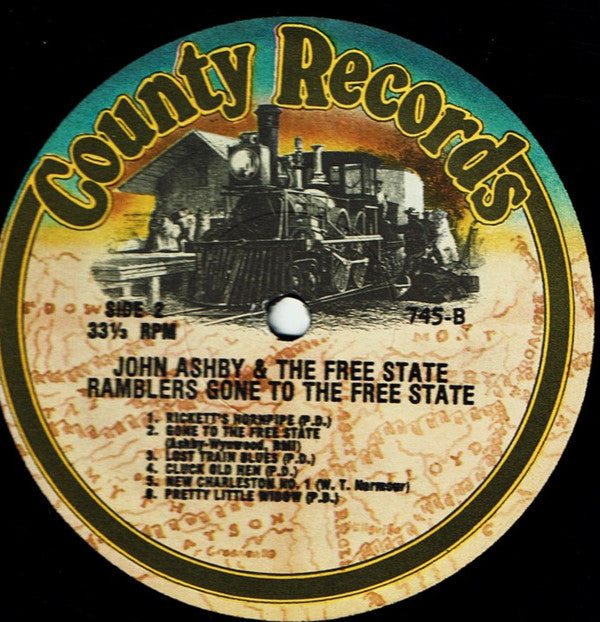 John Ashby (3) & The Free State Ramblers : Down On Ashby's Farm (LP, Album)