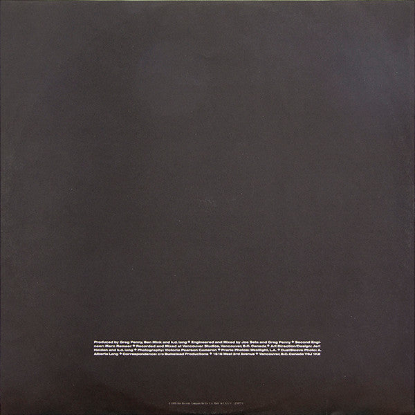 k.d. lang And The Reclines : Absolute Torch And Twang (LP, Album, Spe)