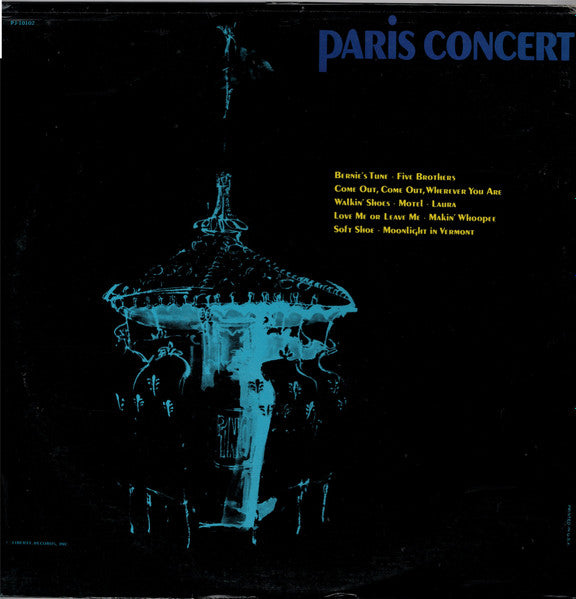 Gerry Mulligan : Paris Concert (LP, Album, Mono, RE, Gat)