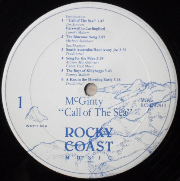 McGinty : Call Of The Sea (LP, Album)