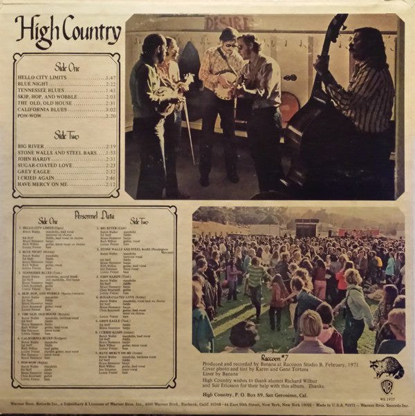 High Country : High Country (LP, Album, Promo)