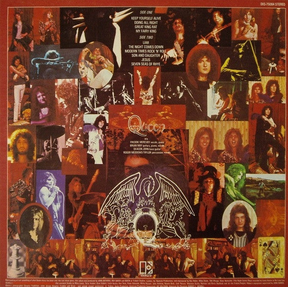 Queen : Queen (LP, Album, RP, SP)