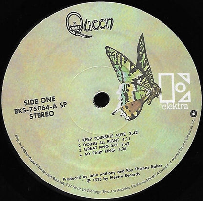 Queen : Queen (LP, Album, RP, SP)