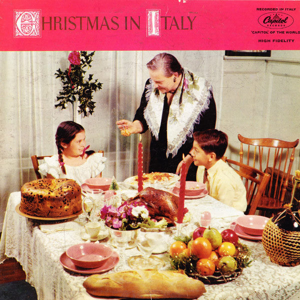 Various : Christmas In Italy (LP, Mono)