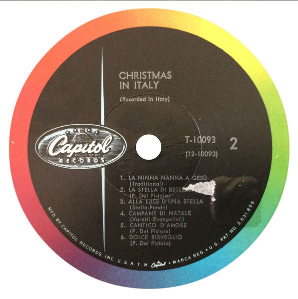 Various : Christmas In Italy (LP, Mono)