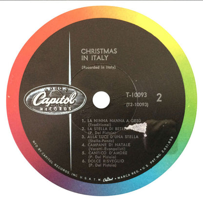 Various : Christmas In Italy (LP, Mono)