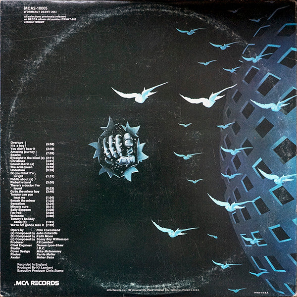 The Who : Tommy (2xLP, Album, RE, Glo)