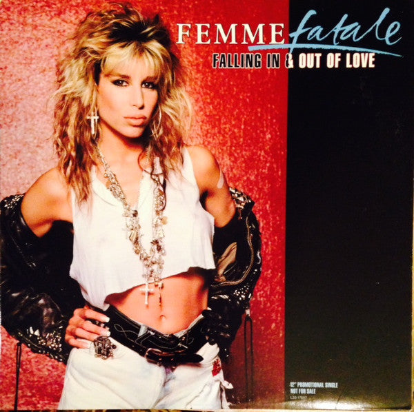 Femme Fatale (3) : Falling In & Out Of Love (12", Single, Promo, Whi)