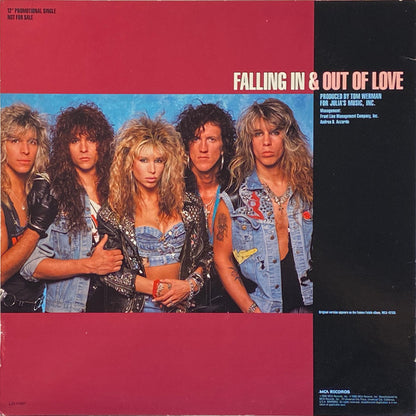 Femme Fatale (3) : Falling In & Out Of Love (12", Single, Promo, Whi)