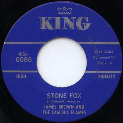 James Brown And The Famous Flames* : Kansas City / Stone Fox (7", Single)
