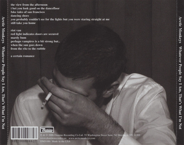 Arctic Monkeys : Whatever People Say I Am, That's What I'm Not (CD, Album, RE)