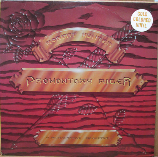 Robert Hunter : Promontory Rider (LP, Comp, Ltd, Gol)