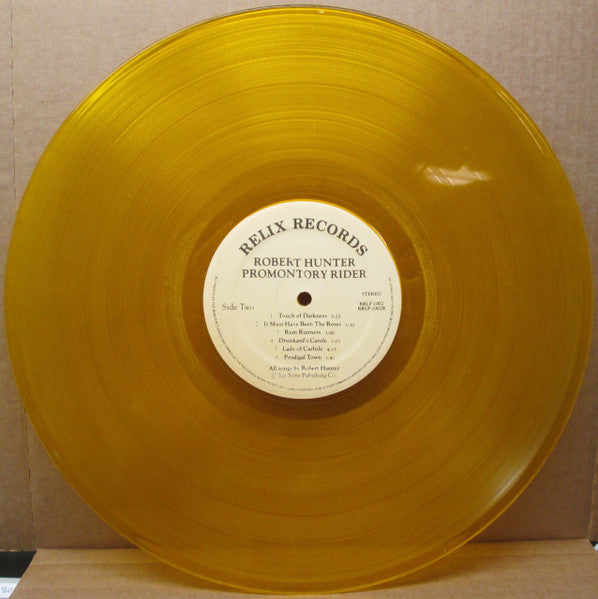 Robert Hunter : Promontory Rider (LP, Comp, Ltd, Gol)