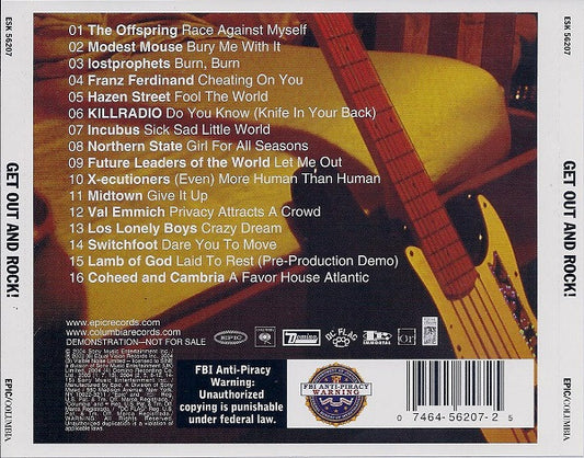 Various : Get Out And Rock! (CD, Comp, Promo)