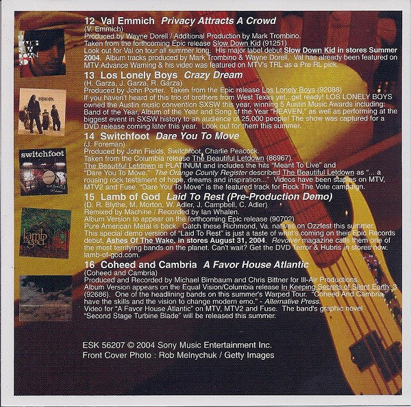 Various : Get Out And Rock! (CD, Comp, Promo)