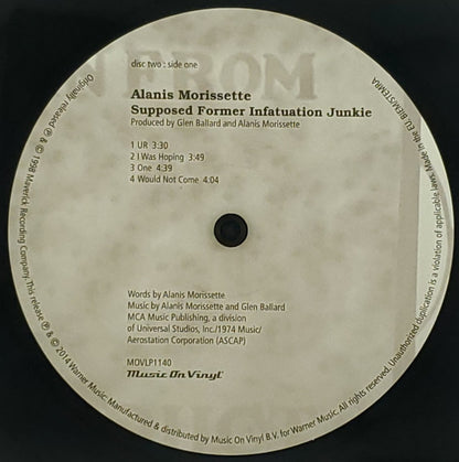 Alanis Morissette : Supposed Former Infatuation Junkie (2xLP, Album, RE, Gat)