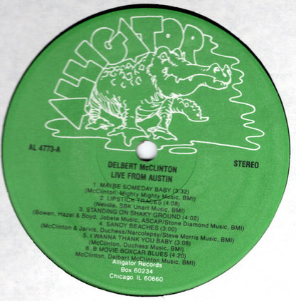 Delbert McClinton : Live From Austin (LP, Album)