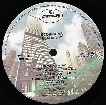 Scorpions : Blackout (LP, Album, 53 )