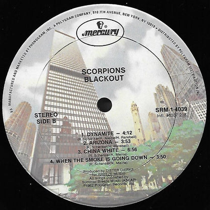 Scorpions : Blackout (LP, Album, 53 )