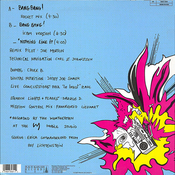 The Weathermen : Bang Bang! (12")