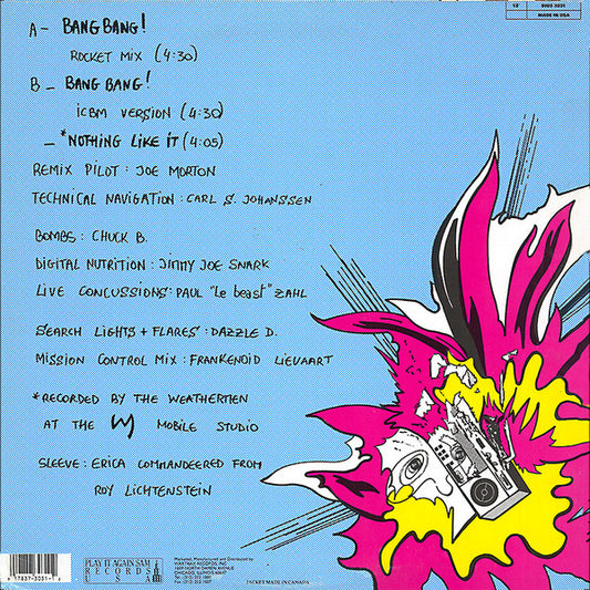The Weathermen : Bang Bang! (12")