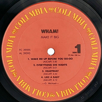 Wham! : Make It Big (LP, Album, Car)