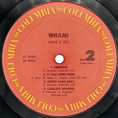 Wham! : Make It Big (LP, Album, Car)