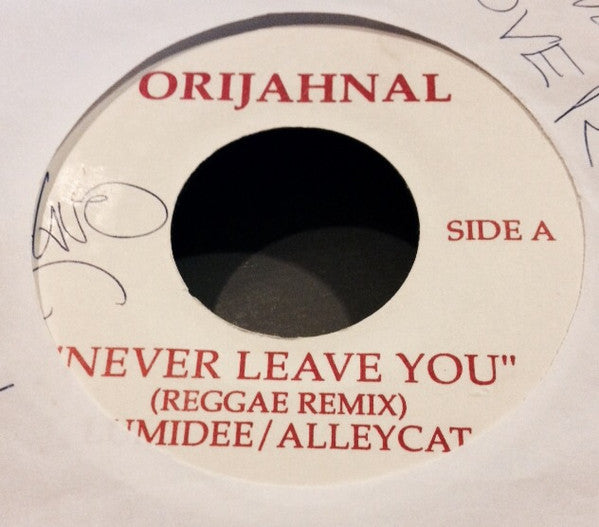 Lumidee /  Alley Cat (4) : Never Leave You / Overcast (7")