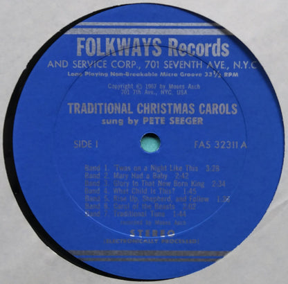 Pete Seeger : Traditional Christmas Carols (LP, Album)
