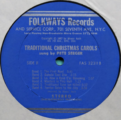 Pete Seeger : Traditional Christmas Carols (LP, Album)