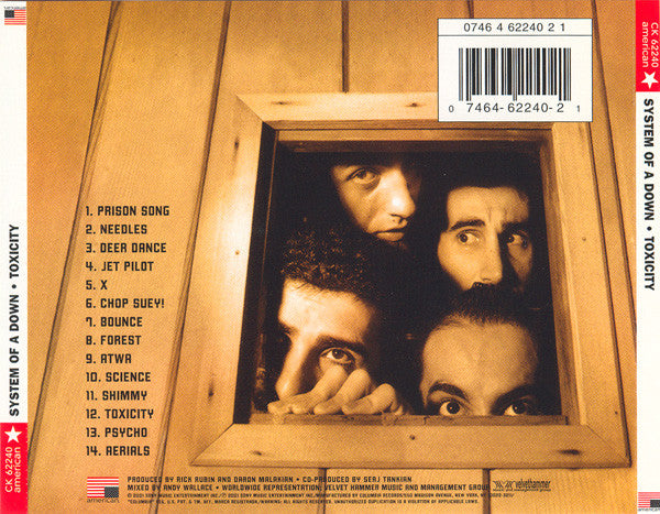 System Of A Down : Toxicity (CD, Album)