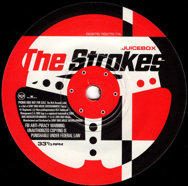 The Strokes : Juicebox (7", Single, Promo)
